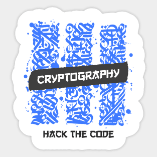 Cryptography - Hack the code Sticker